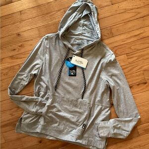 NWT SALT LIFE LIGHTWEIGHT PULLOVER STRETCH PERFORMANCE HOODIE MOISTURE WICKING